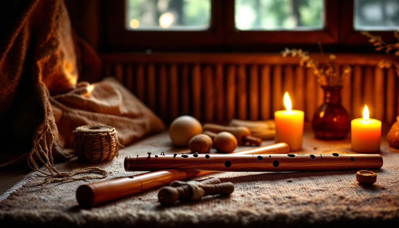 Comment les instruments traditionnels favorisent-ils la relaxation ?